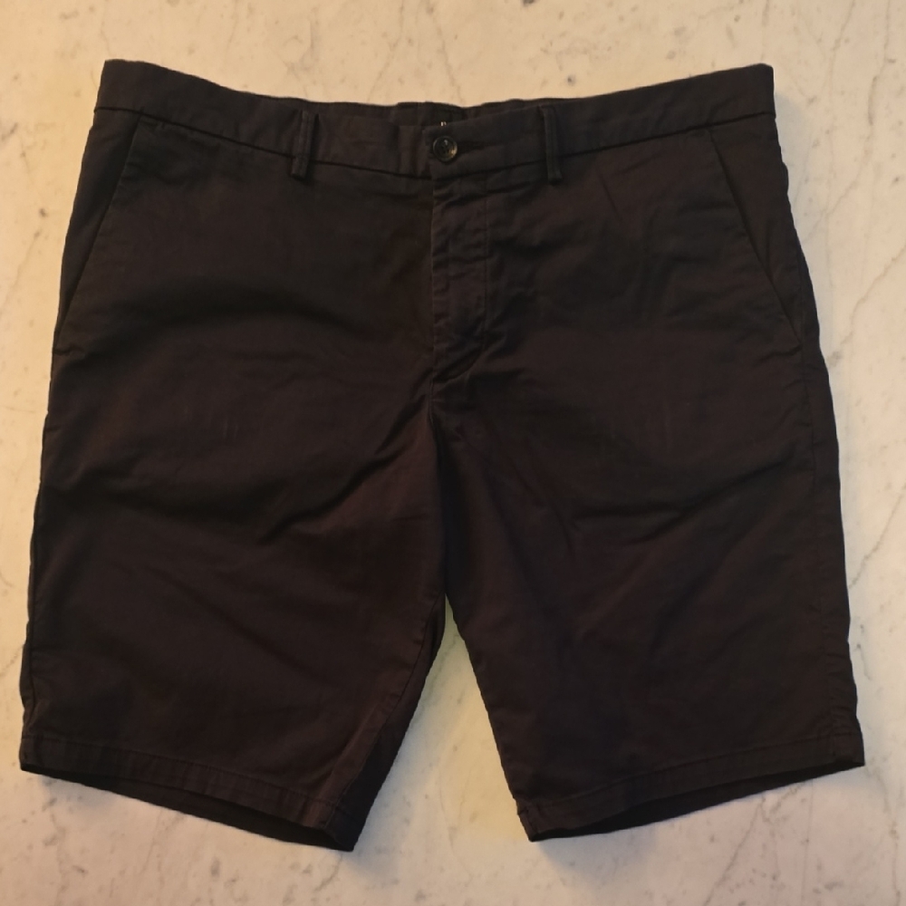 Boss Black Flat Front Casual Shorts